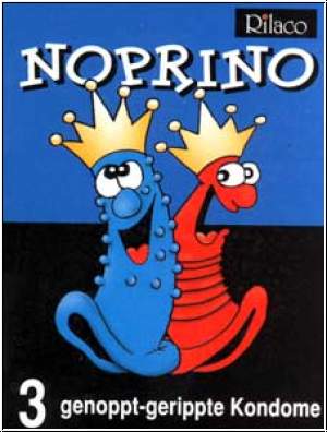 Noprino Genoppt-gerippte Kondome Rilaco
