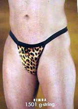 Leopard-String Rimba Erotic Fashion