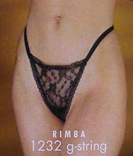 G-String schwarz Rimba Erotic Fashion