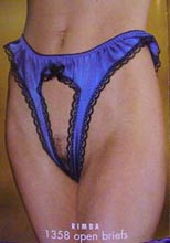 String-Slip blau Rimba Erotic Fashion